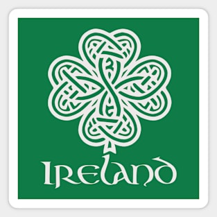 Ireland (white) Magnet